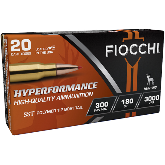 FIO 300WIN 180GR SST 20/10 - Ammunition